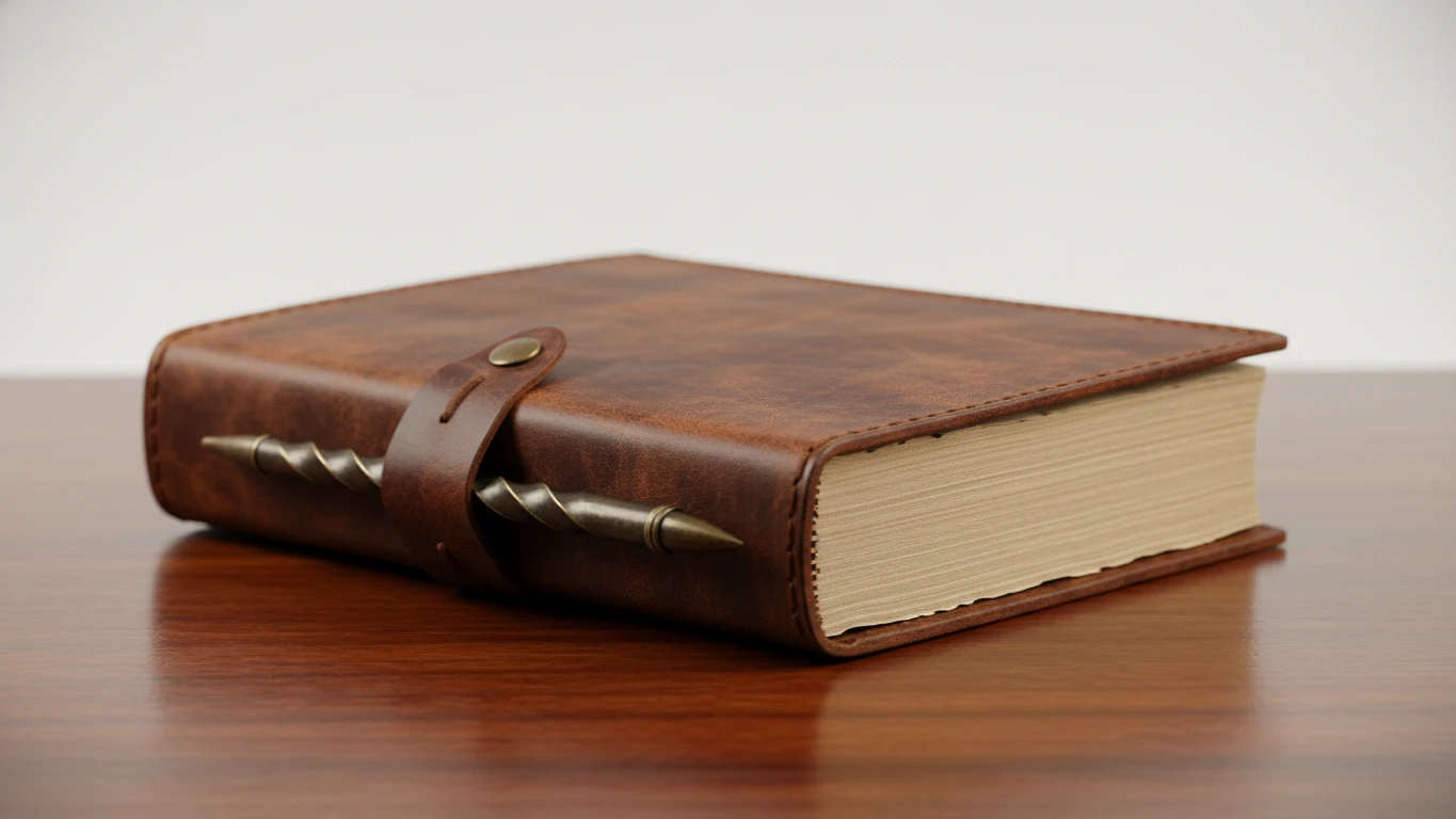 Heritage Leather Journal with Pen