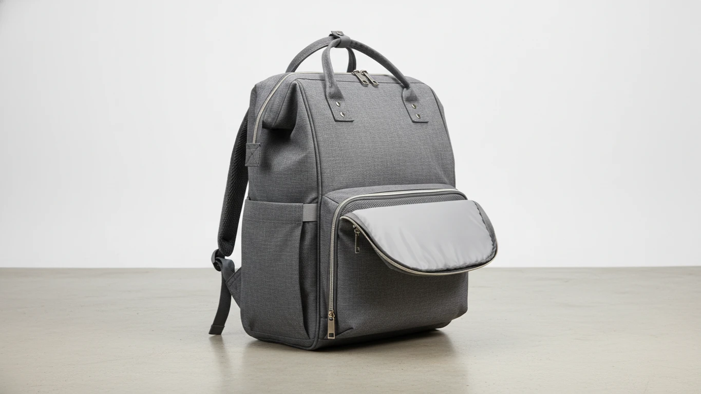 High-Capacity Diaper Backpack