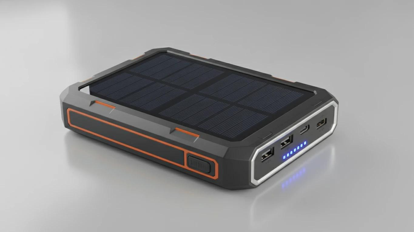 High-Capacity Solar Power Bank