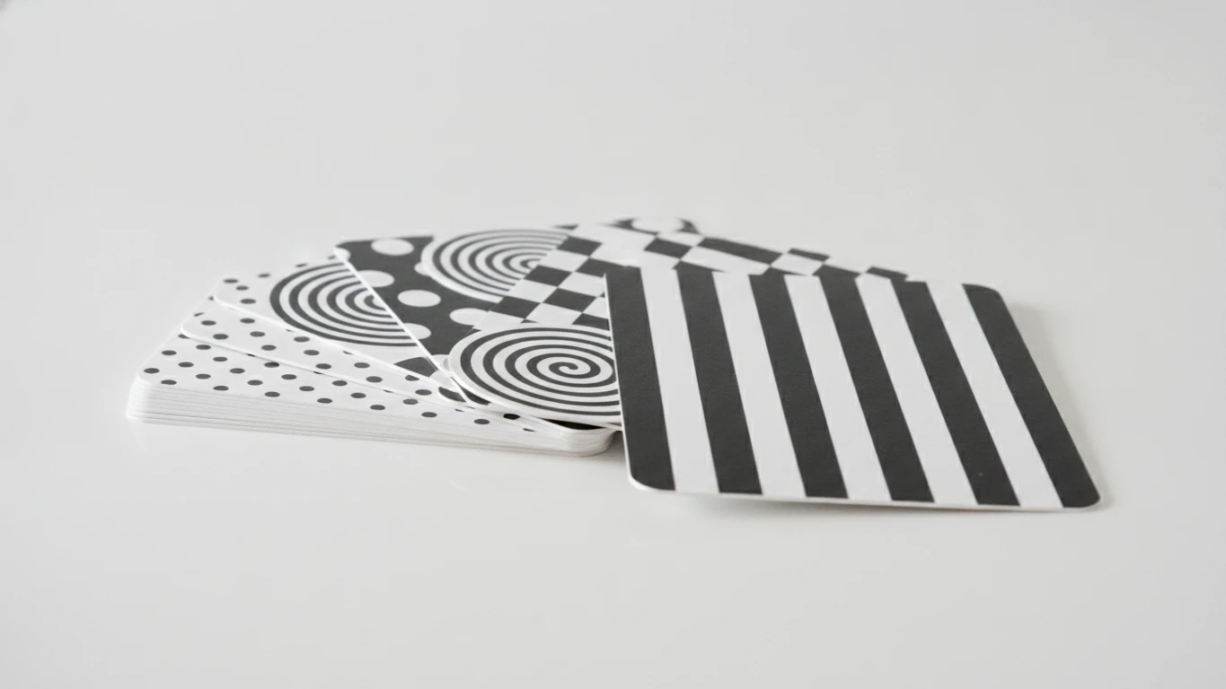 High-Contrast Developmental Flash Cards