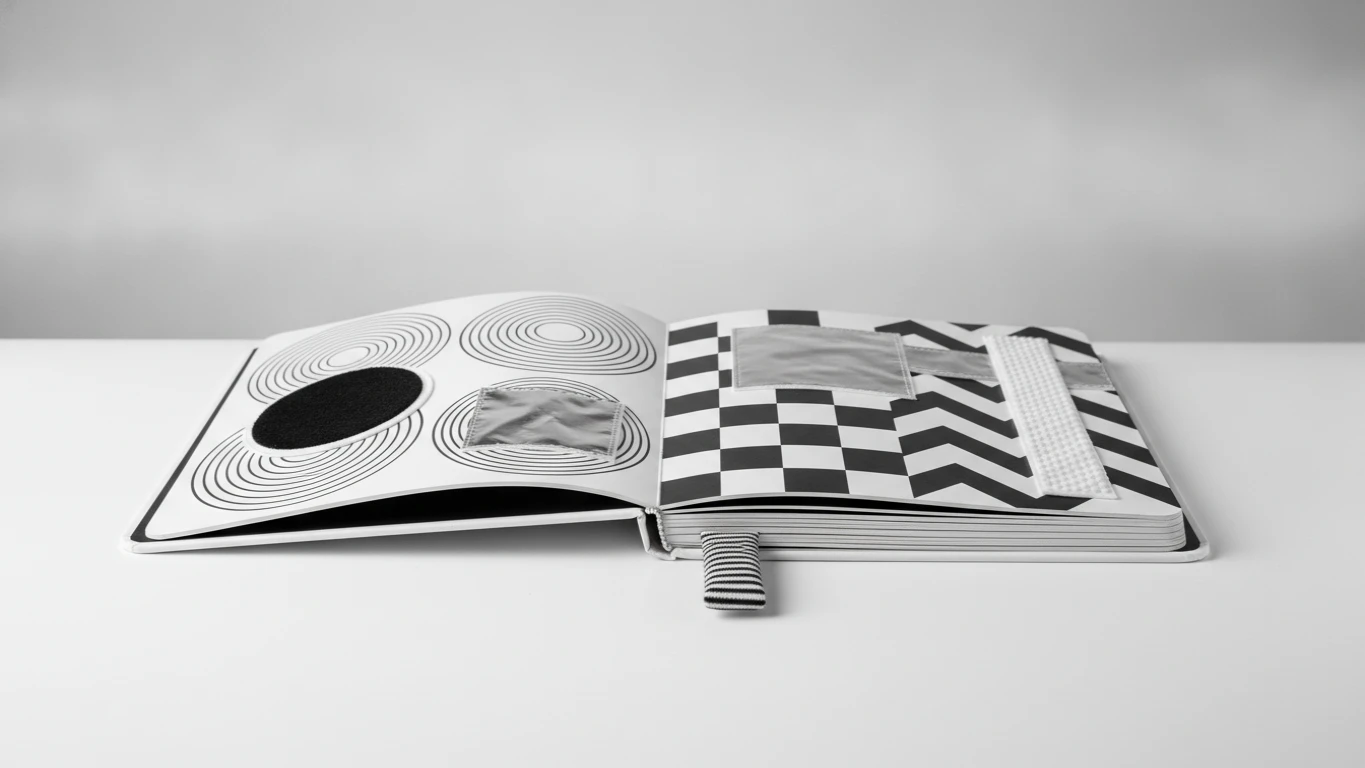 High-Contrast Sensory Board Book