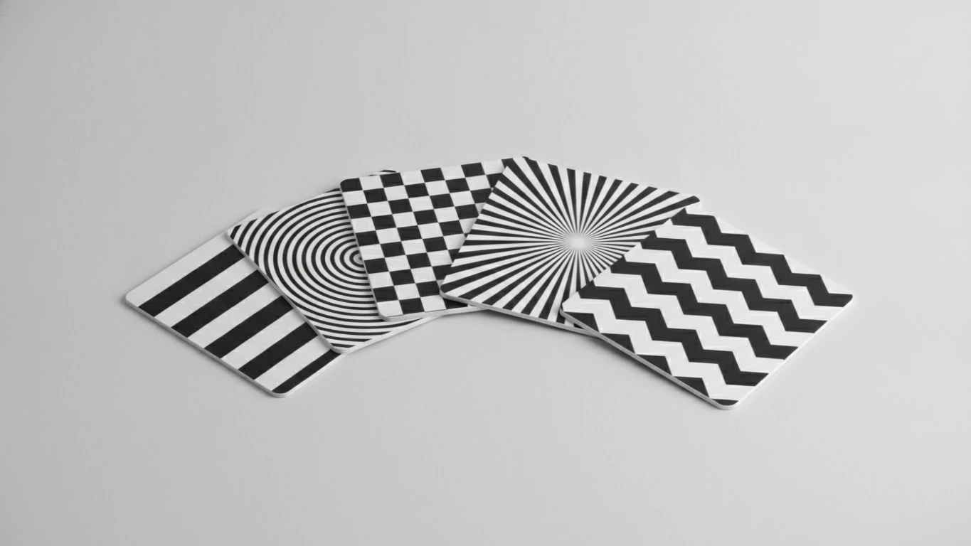 High-Contrast Visual Sensory Cards