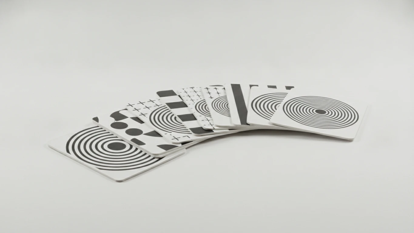 High-Contrast Visual Stimulation Cards