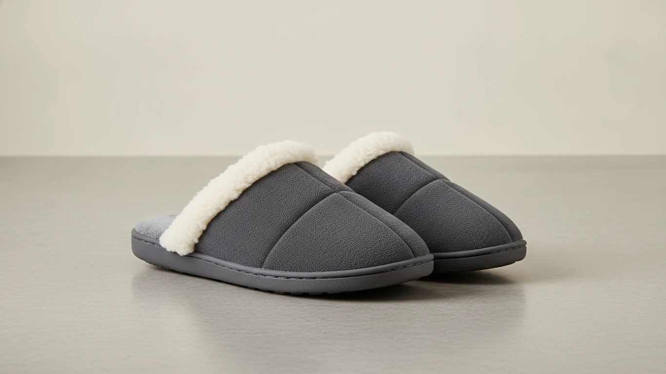 High-Density Memory Foam House Slippers