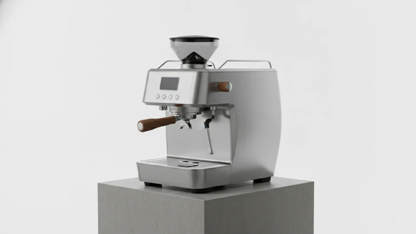 High-End Aluminum Espresso Machine