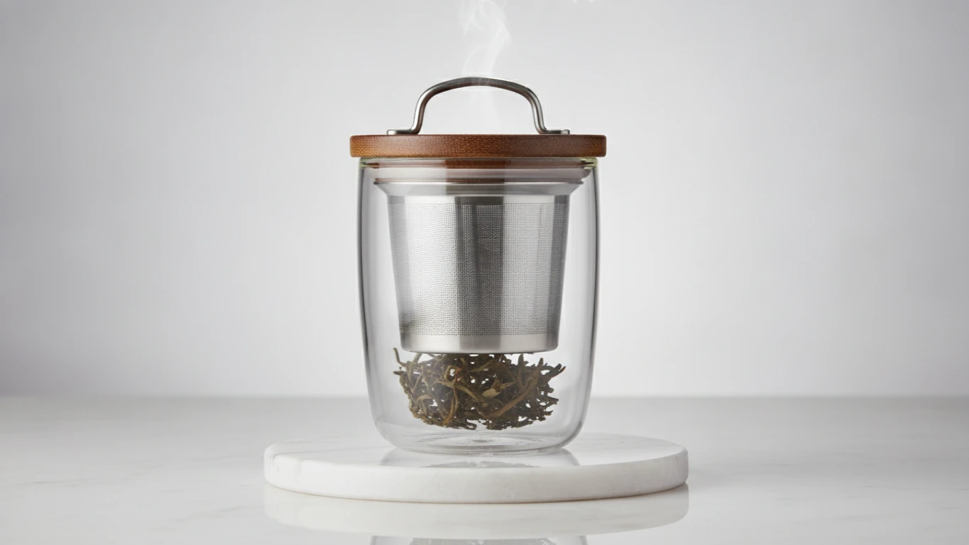 High-End Loose Leaf Tea Steeper Mug