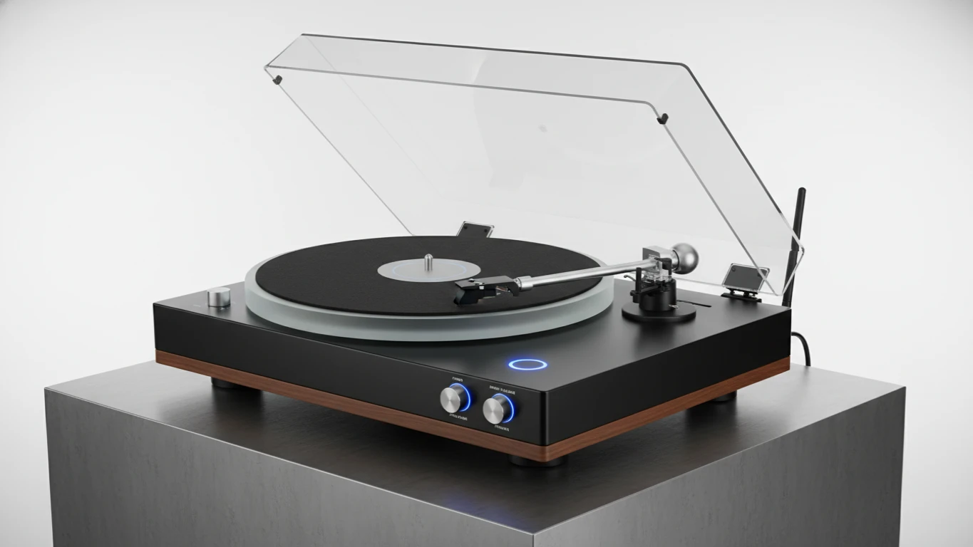 High-Fidelity Bluetooth Turntable