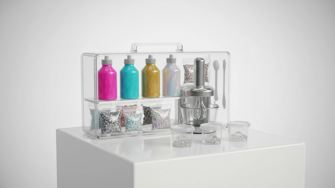High-Gloss DIY Slime Laboratory