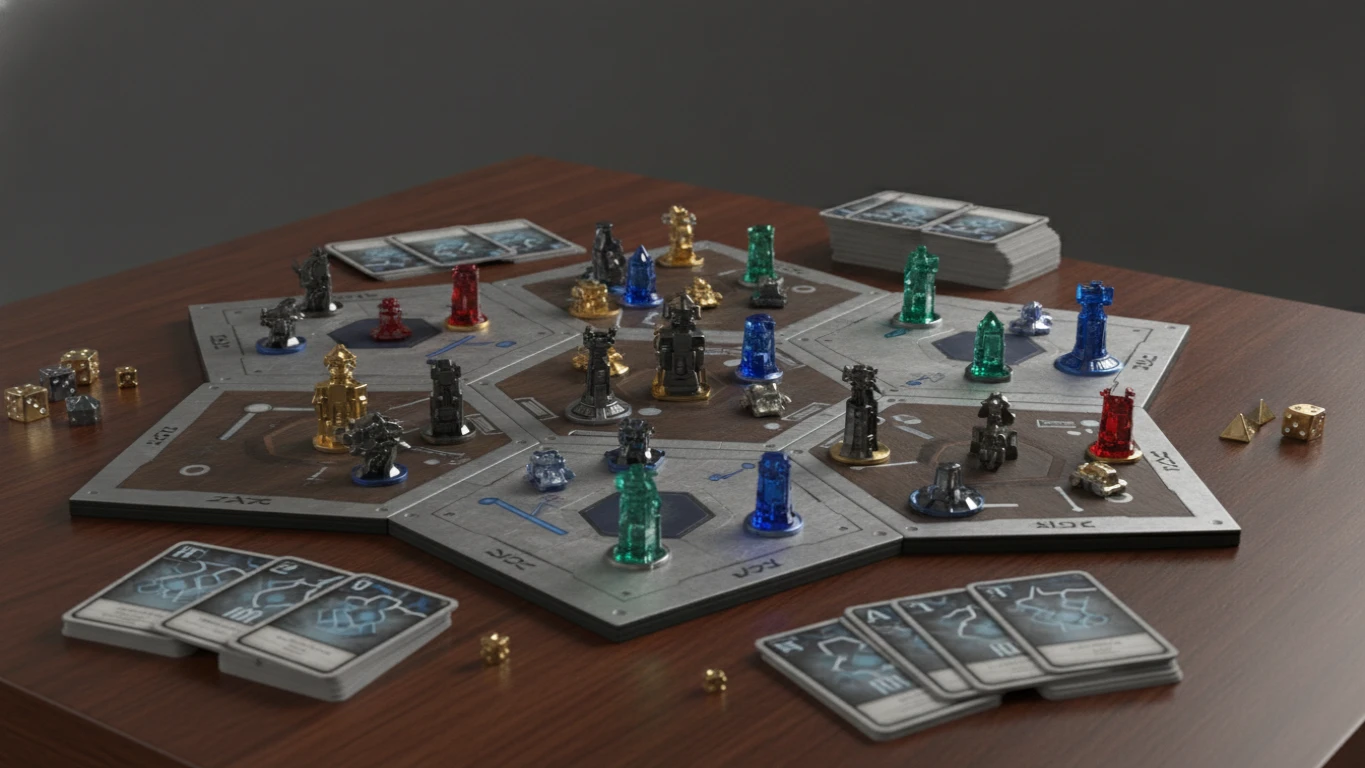 High-Intensity Strategy Board Game