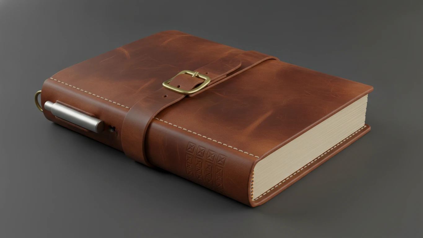High-Quality Refillable Leather Journal