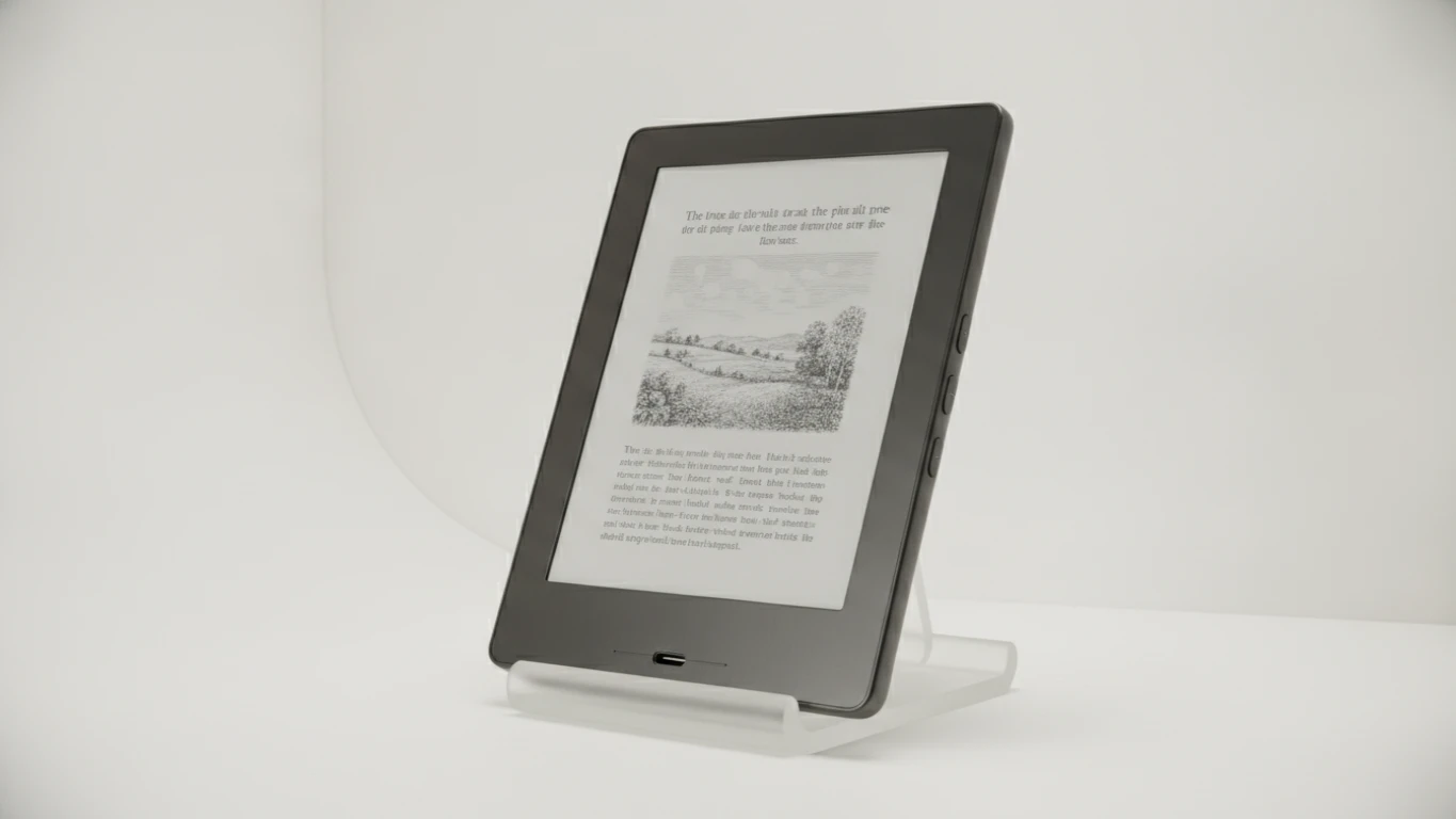 High-Resolution Glare-Free E-Reader