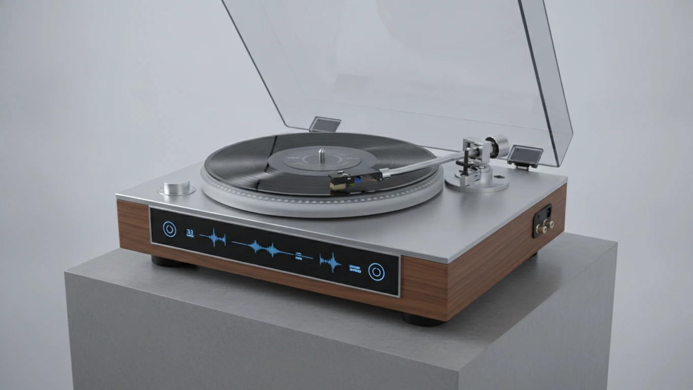 High-Resolution Vinyl Record Player