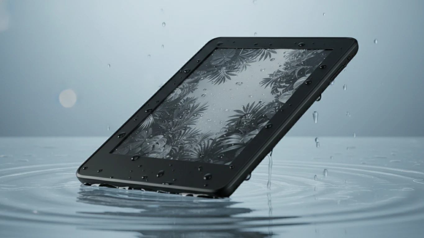 High-Resolution Waterproof E-Reader