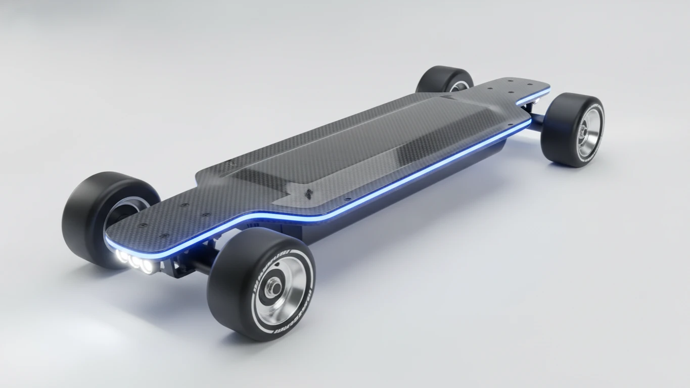 High-Speed Electric Longboard Deck