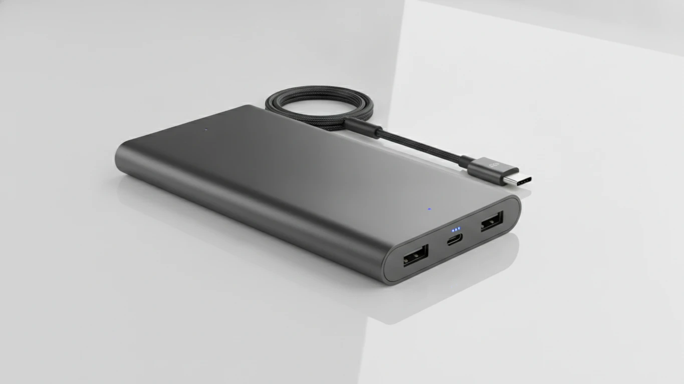 High-Speed Slim Portable Power Bank
