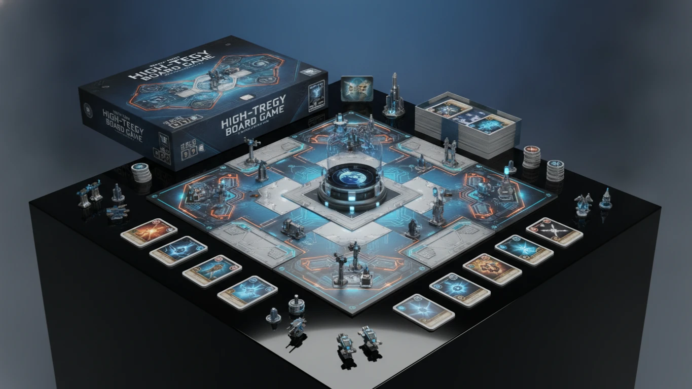 High-Tech Strategy Board Game