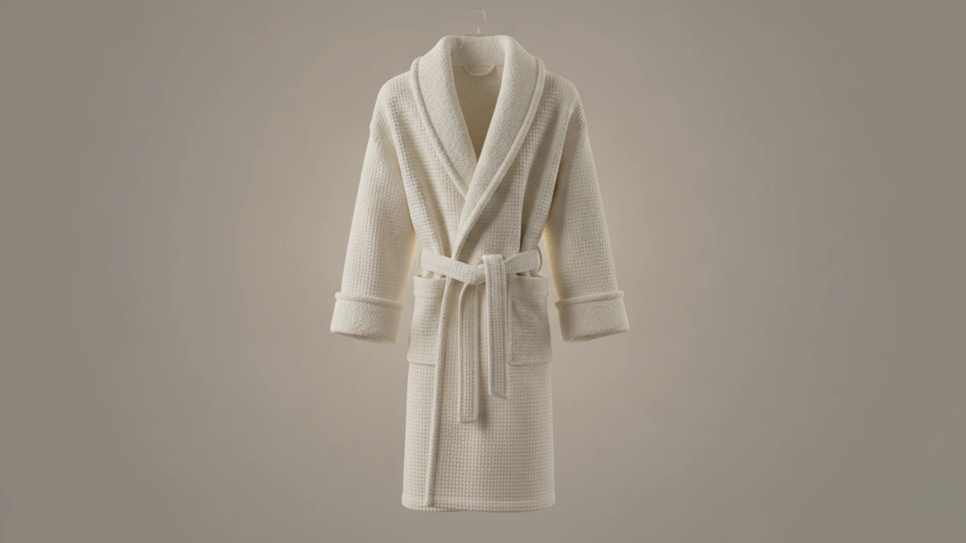 High-Thread-Count Cotton Bathrobe