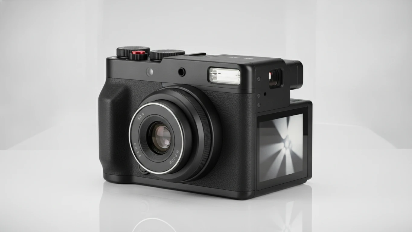 Hybrid Instant Film Camera