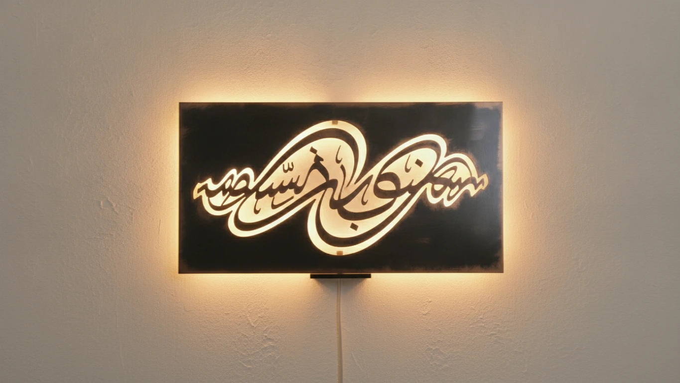 Illuminated Scripture Wall Art