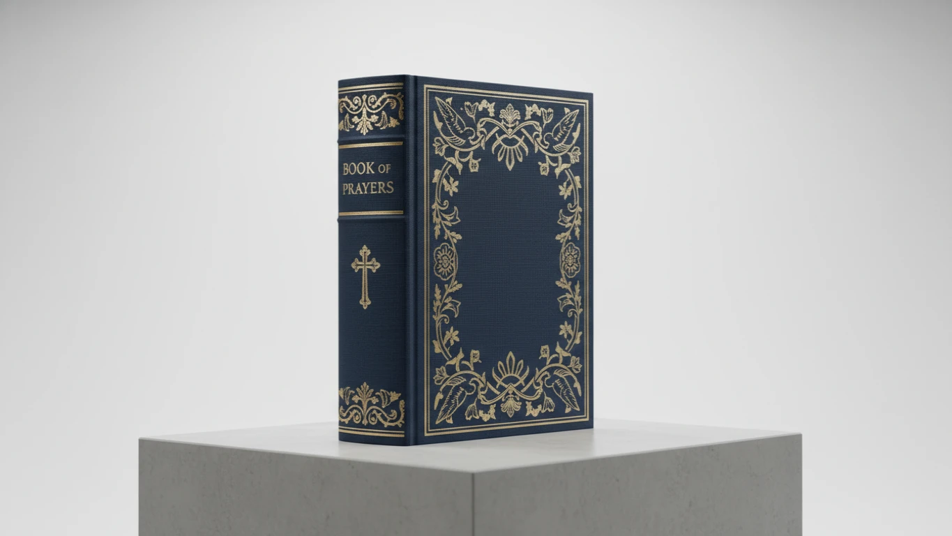 Illustrated Hardcover Book of Prayers