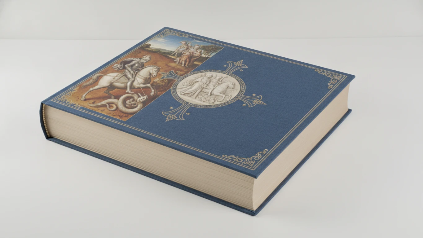 Illustrated Lives of the Saints Coffee Table Book