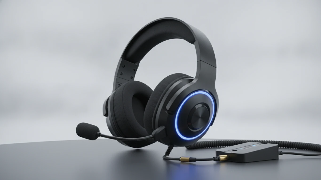 Immersive Surround Sound Gaming Headset