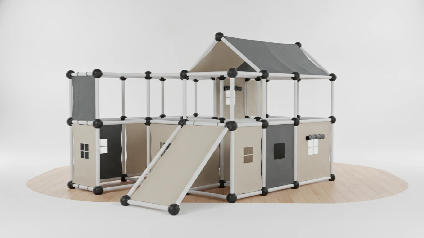 Indoor Architectural Fort Construction Set