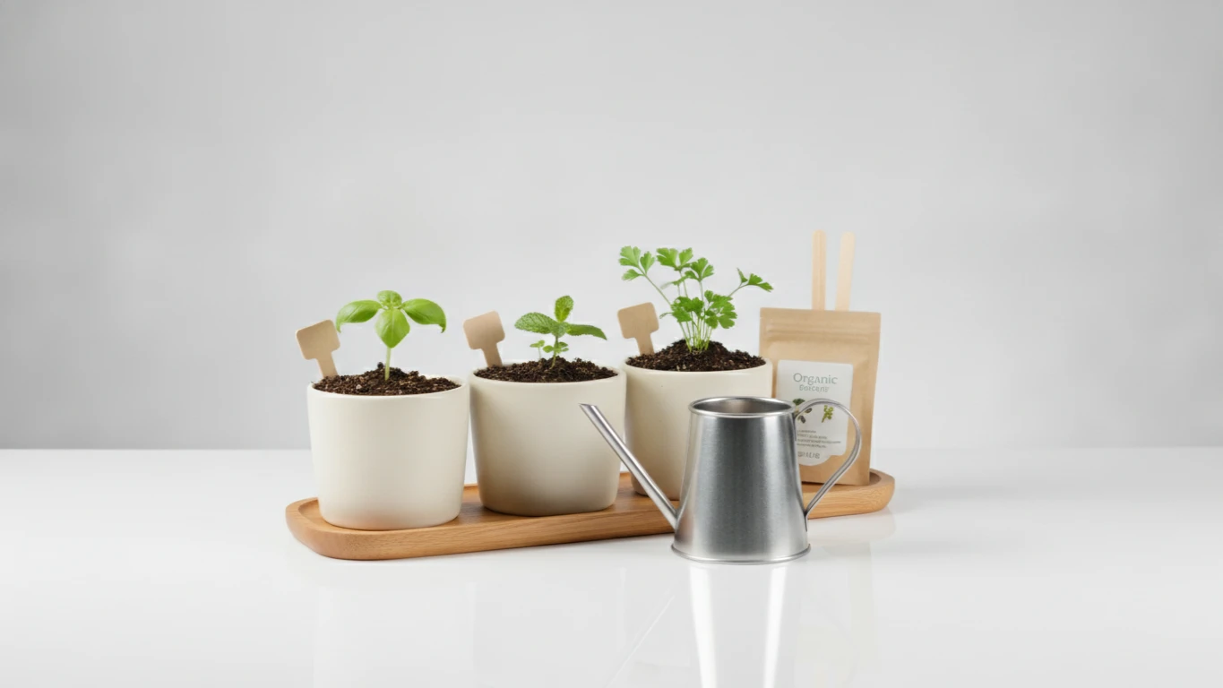 Indoor Herb Garden Starter Kit