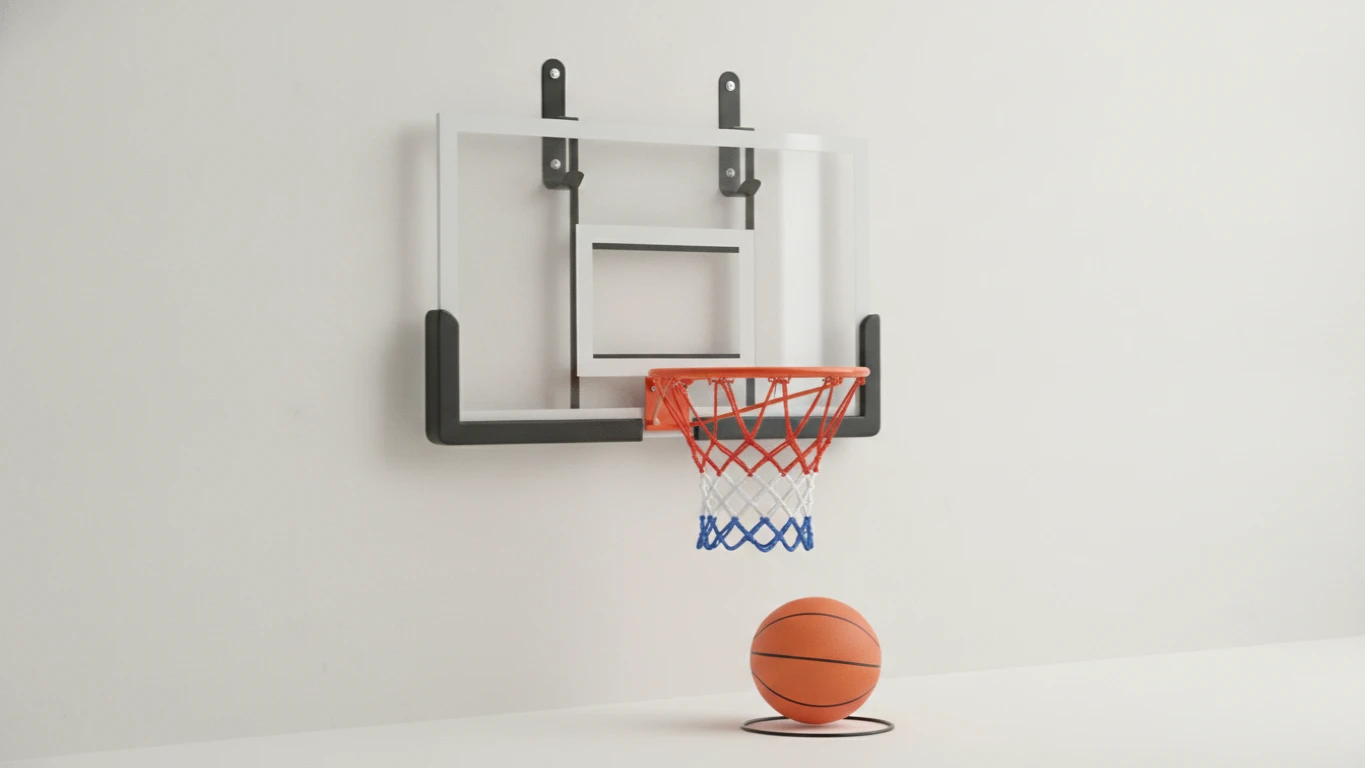 Indoor Over-the-Door Basketball Hoop