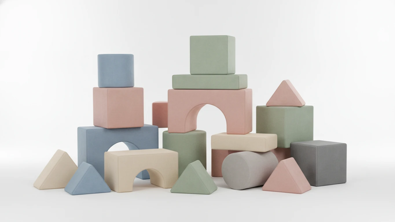 Indoor Soft Foam Play Blocks