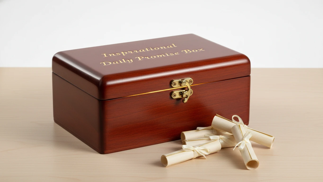 Inspirational Daily Promise Box