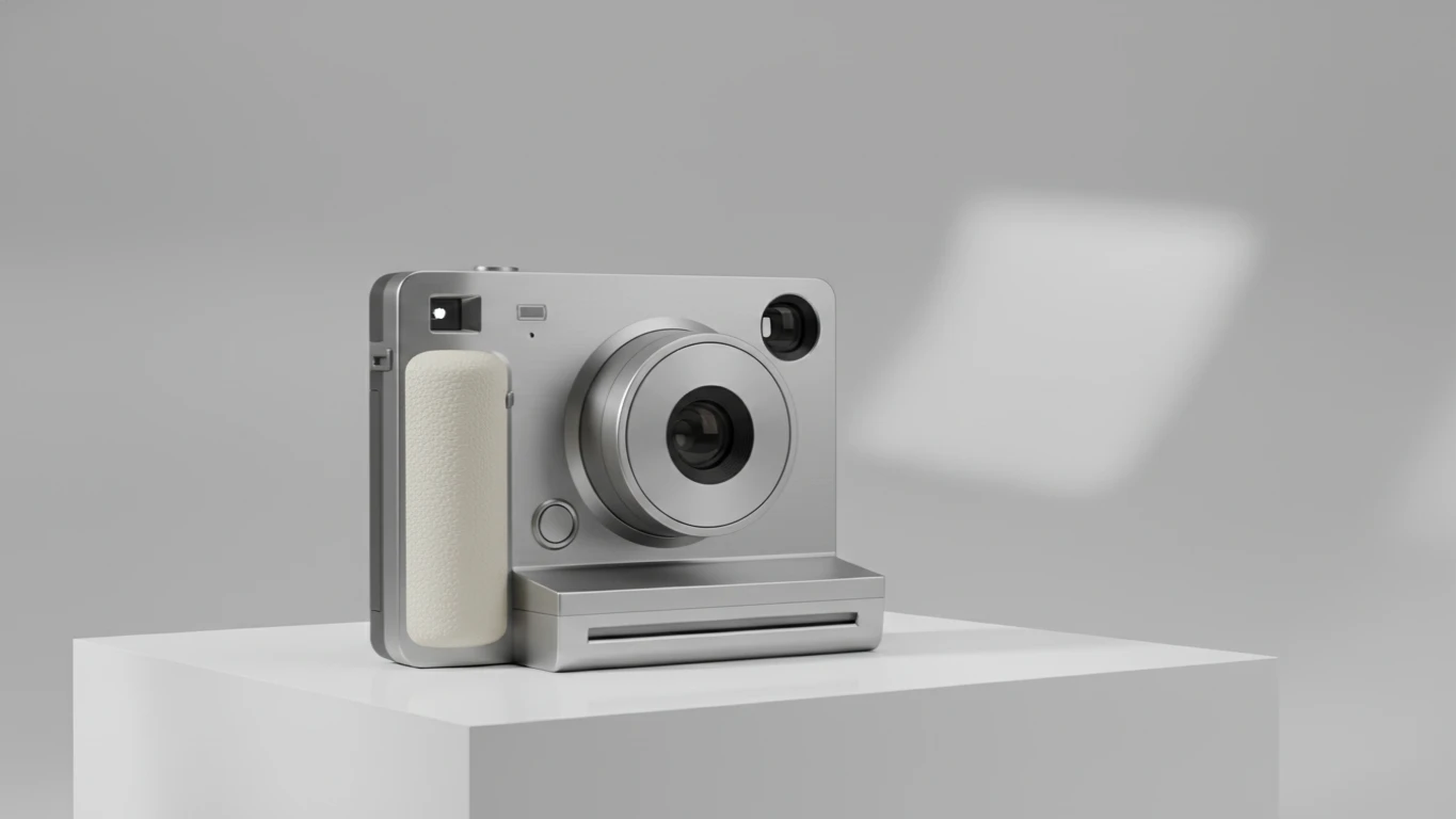 Instant Film Camera with Automatic Exposure