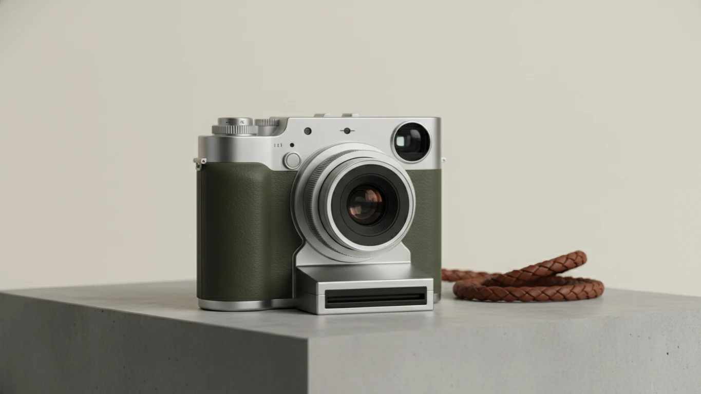 Instant Film Hybrid Camera