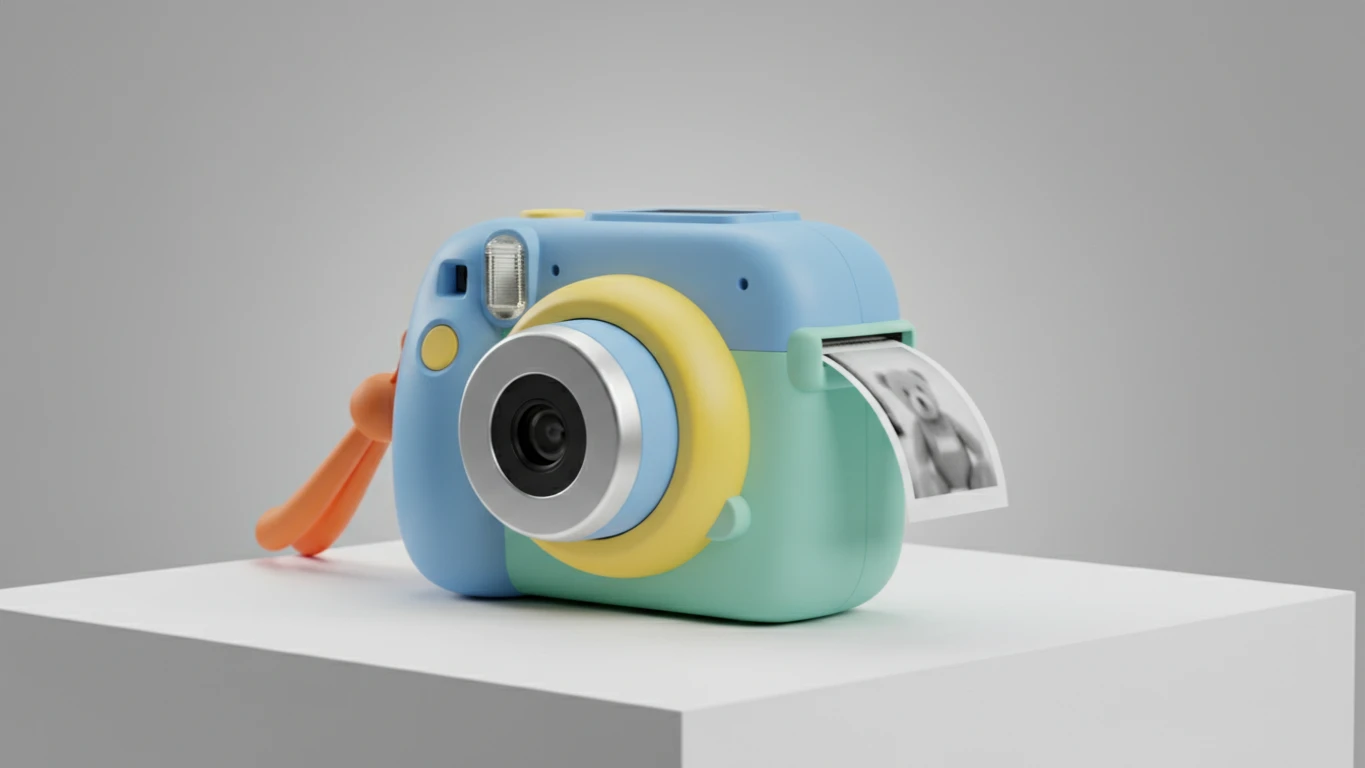 Instant Print Digital Camera for Kids