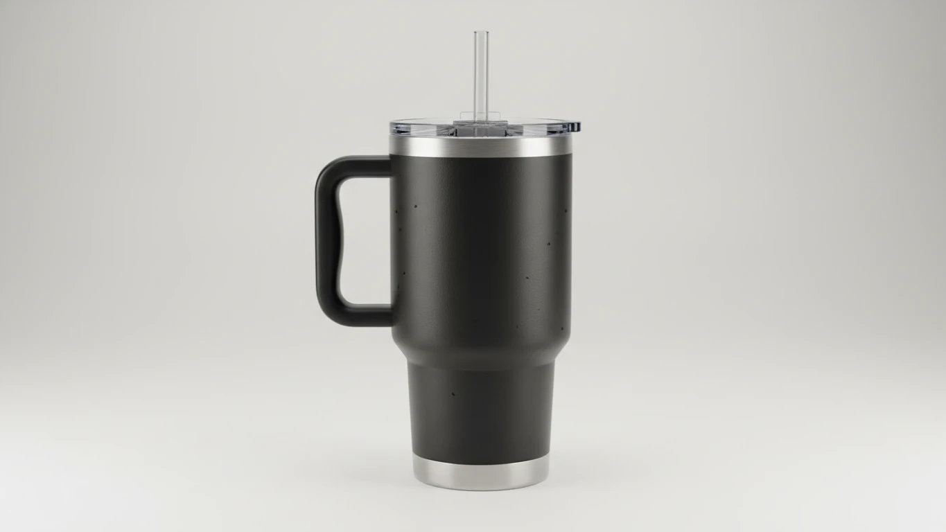 Insulated 40oz Tumbler with Handle