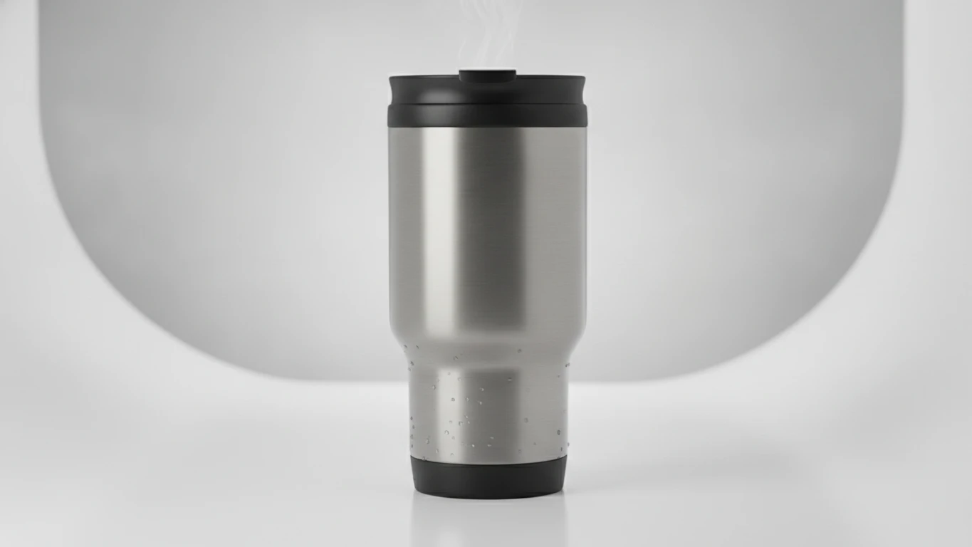 Insulated Titanium Travel Mug