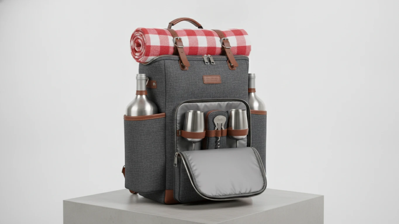 Insulated Wine Picnic Backpack
