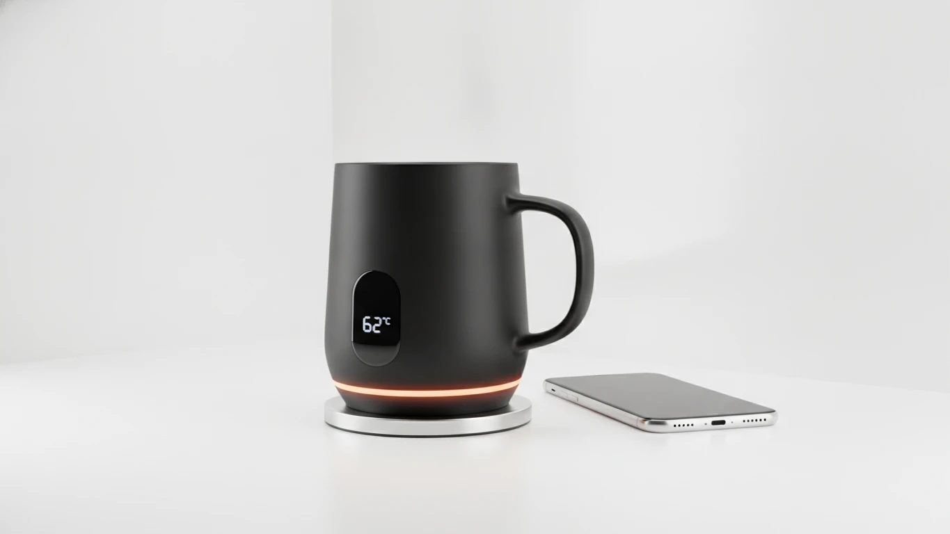 Intelligent App-Controlled Coffee Mug