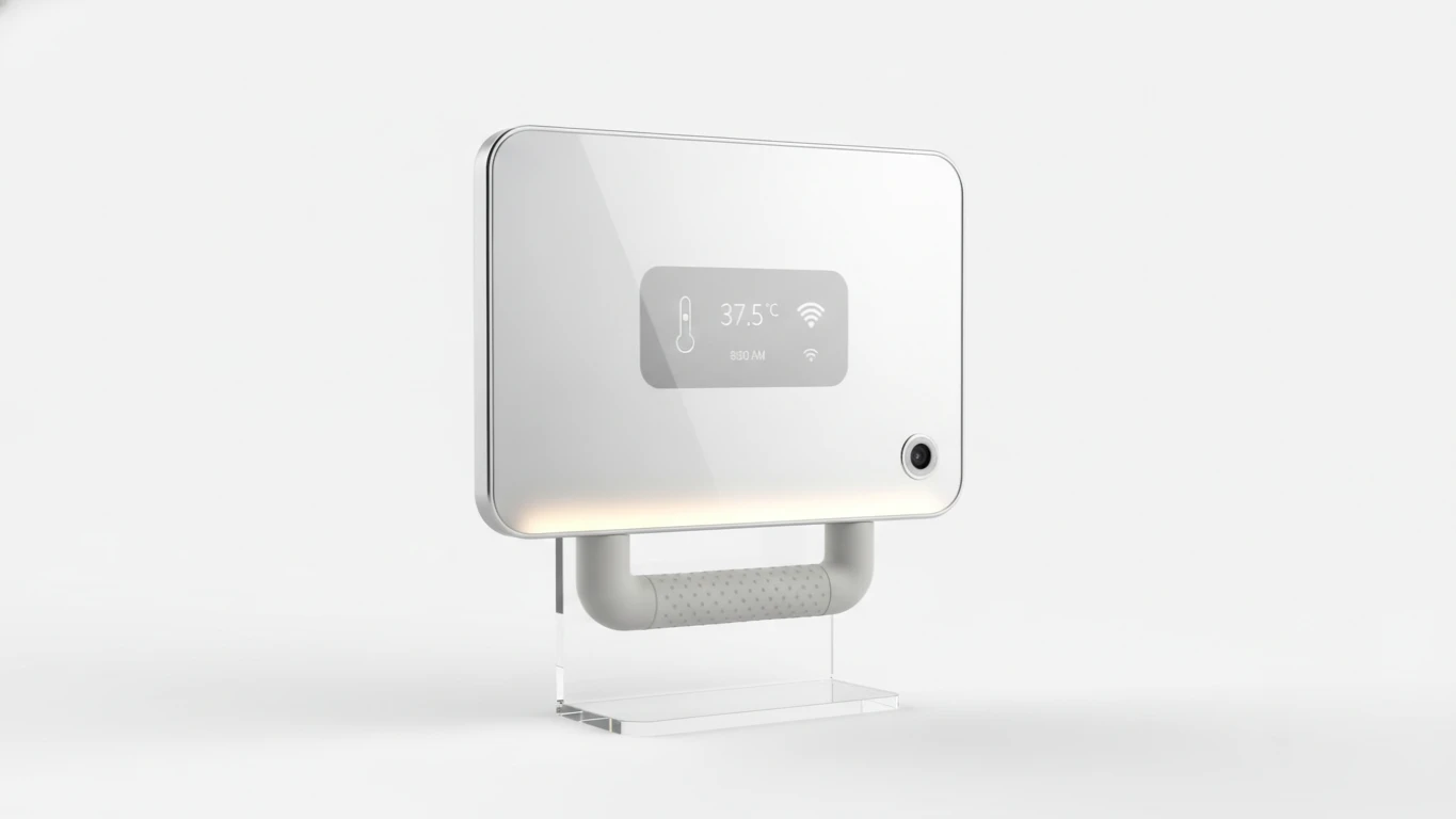 Interactive Bath Safety Mirror