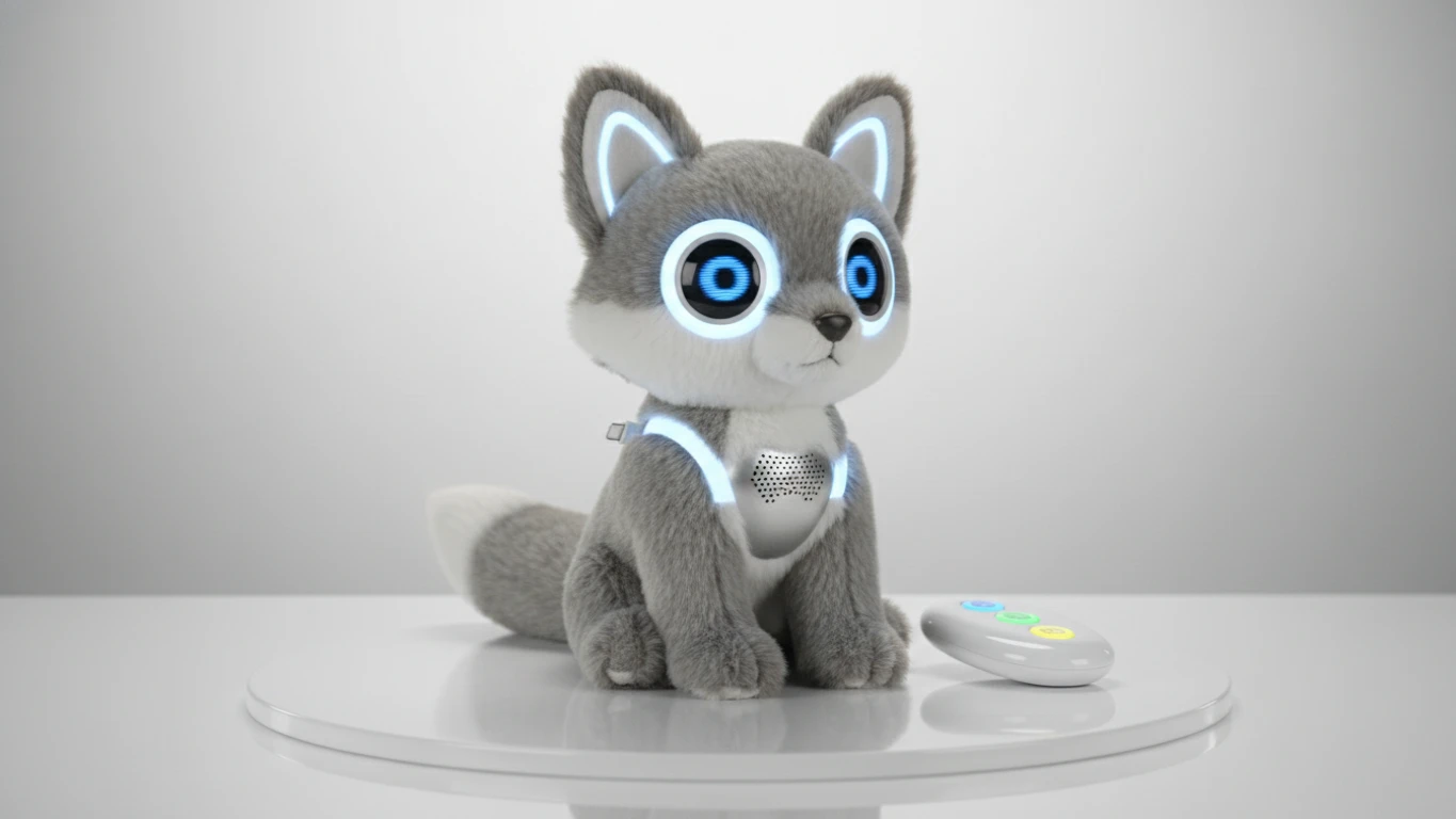 Interactive Electronic Plush Pet