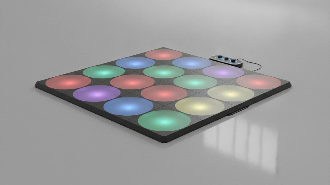 Interactive Light-Up Dance Mat