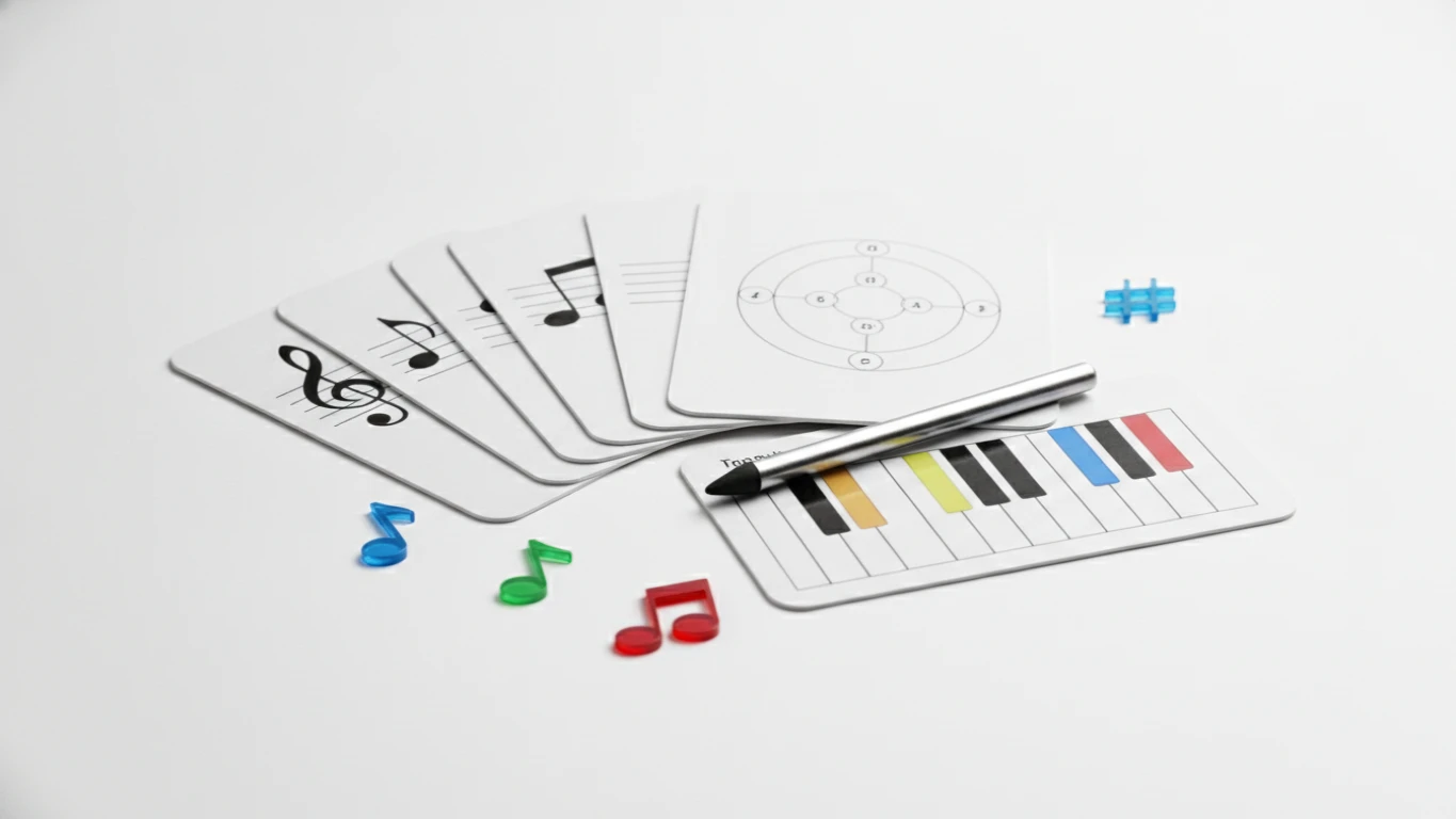 Interactive Music Theory Flashcards
