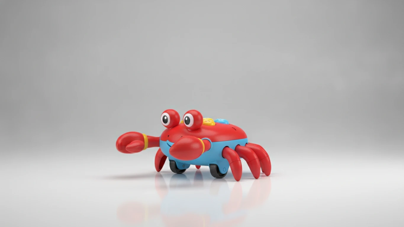 Interactive Musical Crawling Crab
