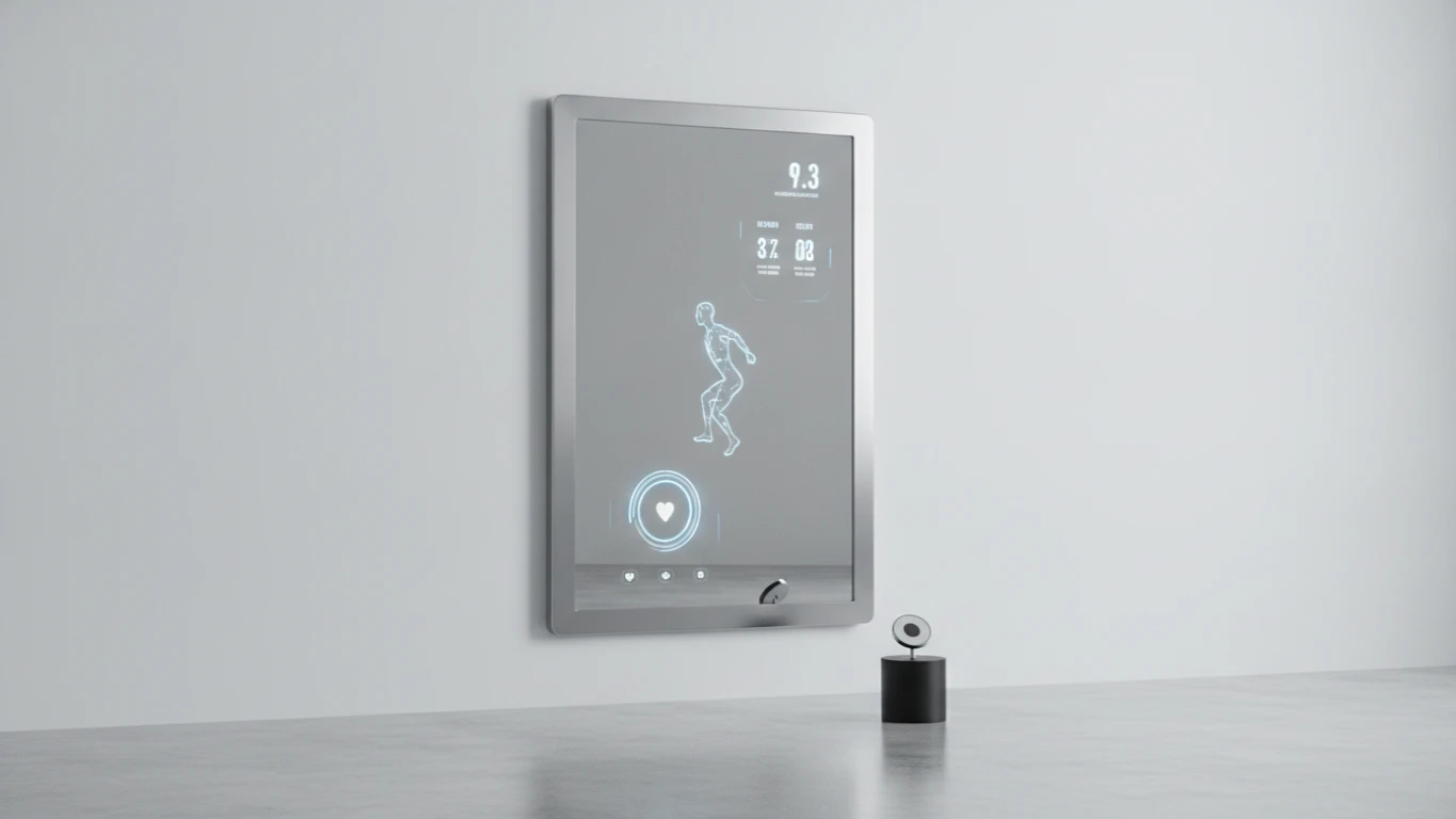 Interactive Smart Fitness Mirror
