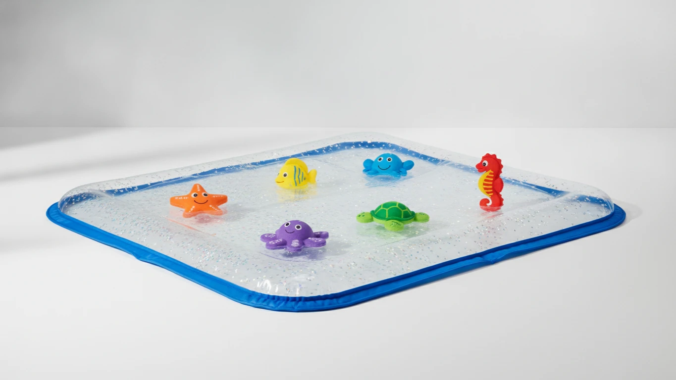 Interactive Tummy Time Water Mat