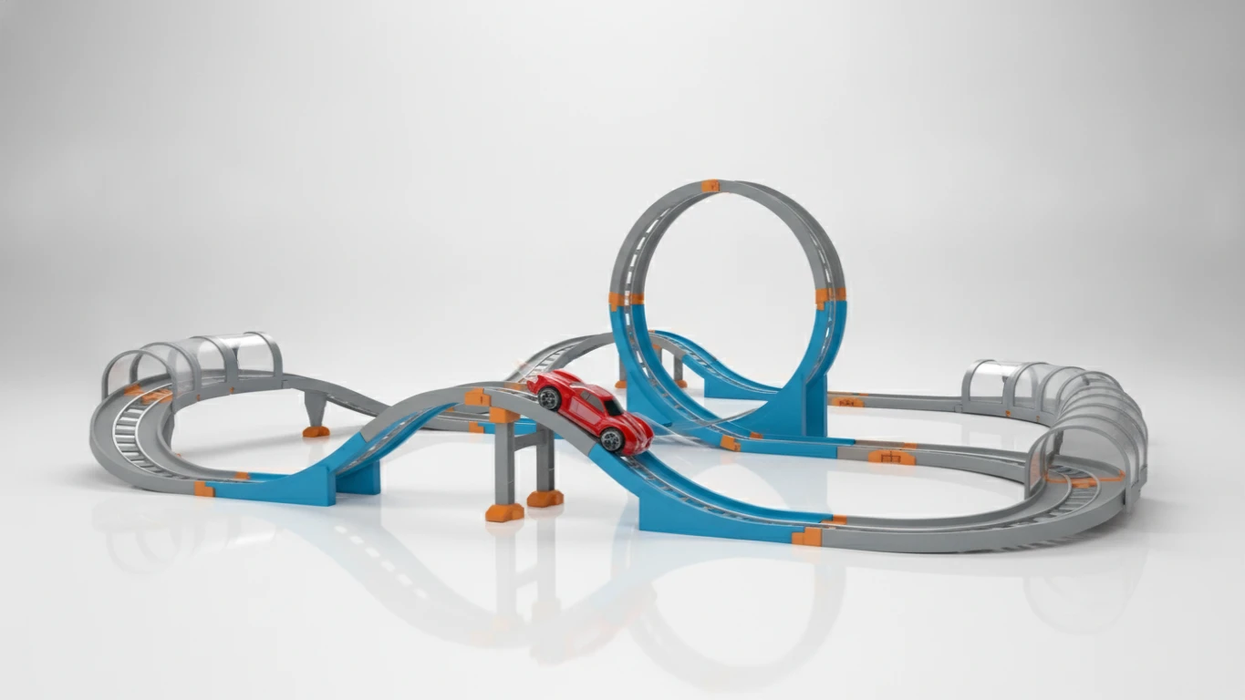 Interchangeable High-Speed Track Set