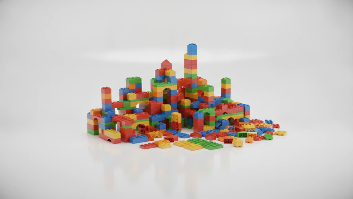 Interlocking Brick Construction Collection