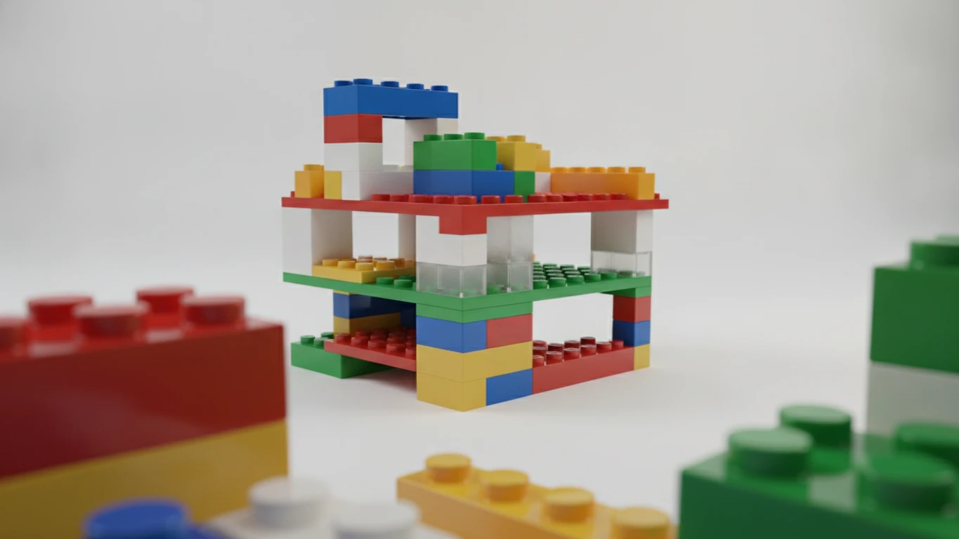 Interlocking Brick Construction Set