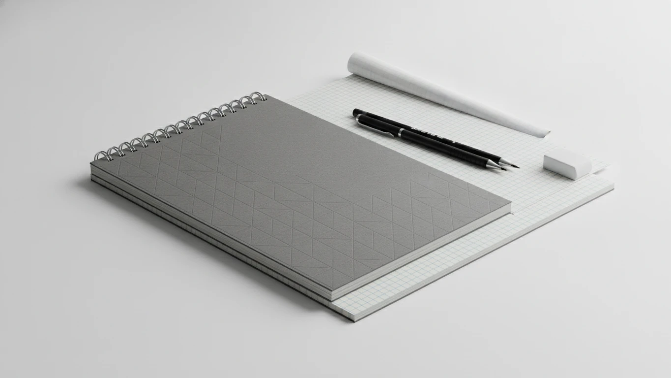 Isometric Grid Sketching Pad