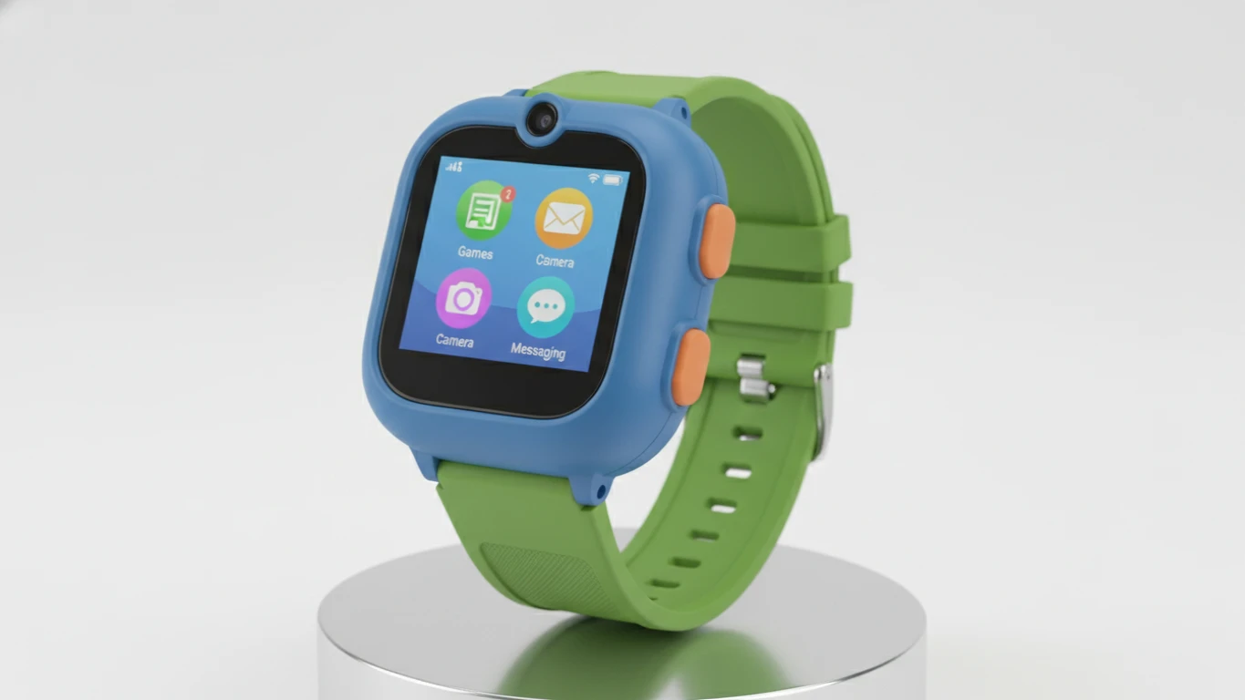Kid-Safe Touchscreen Smartwatch